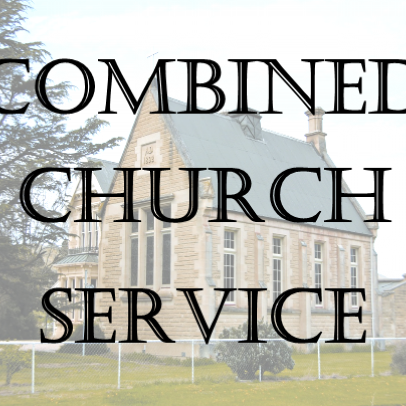 Combined Church Services image
